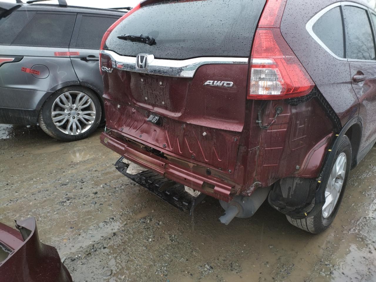 Photo 9 from auction – 2016 HONDA CR-V EXL with VIN 2HKRM4H77GH658027