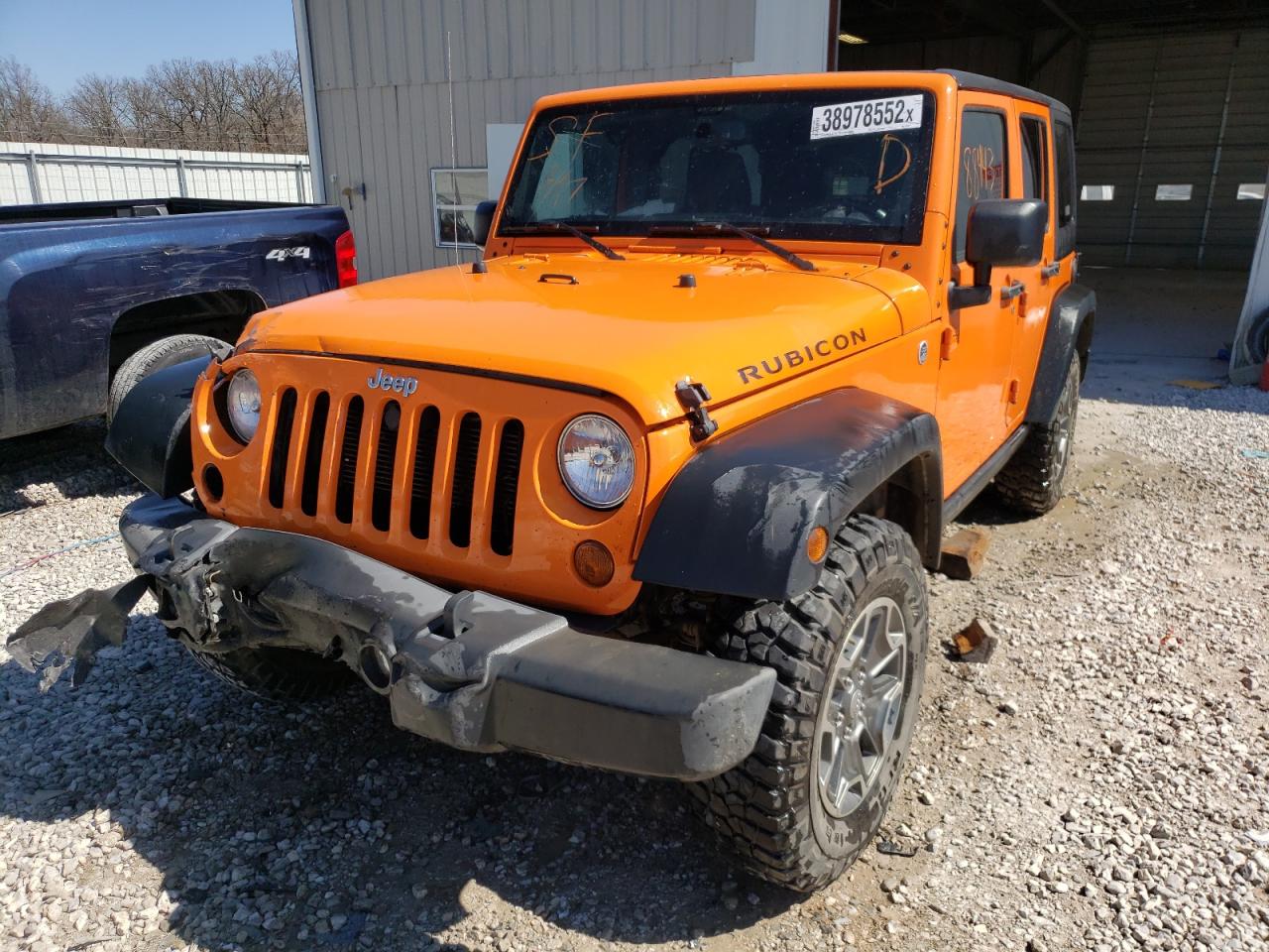 Photo 2 from auction – 2013 JEEP WRANGLER U with VIN 1C4BJWFG4DL516881