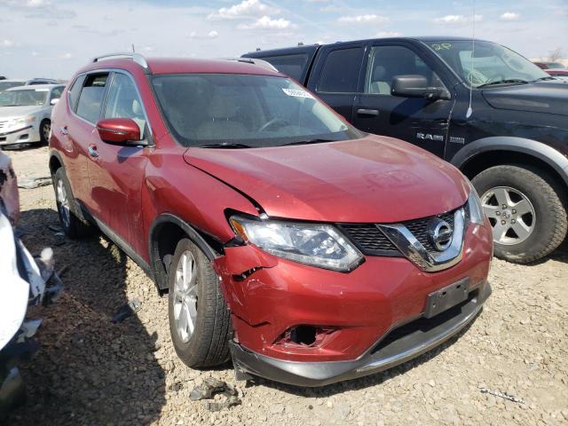NISSAN ROGUE S 2016 with VIN KNMAT2MV2GP692938 - Photo from auction
