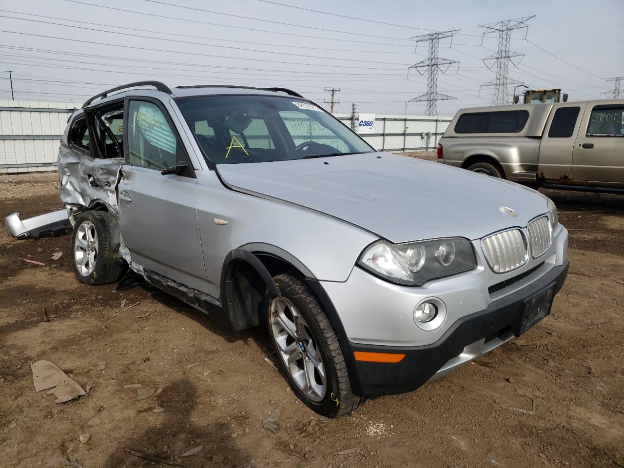 BMW X3 XDRIVE3 2010 with VIN WBXPC9C44AWJ38425 - Photo from auction