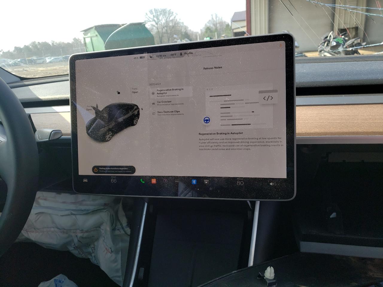 Photo 9 from auction – 2021 TESLA MODEL Y with VIN 5YJYGDEE9MF070503