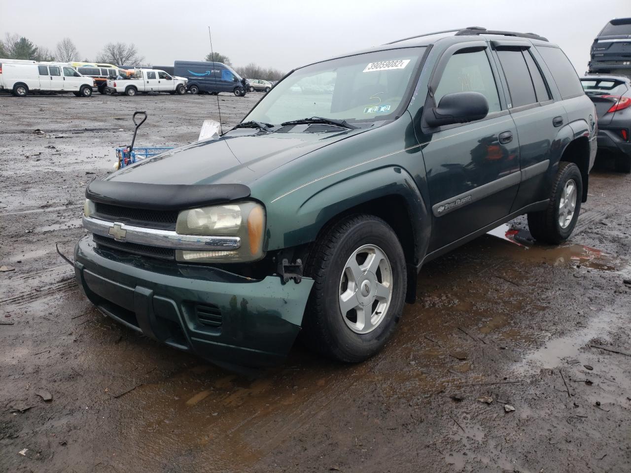 Photo 2 from auction – 2003 CHEVROLET TRAILBLAZE with VIN 1GNDT13S432412854