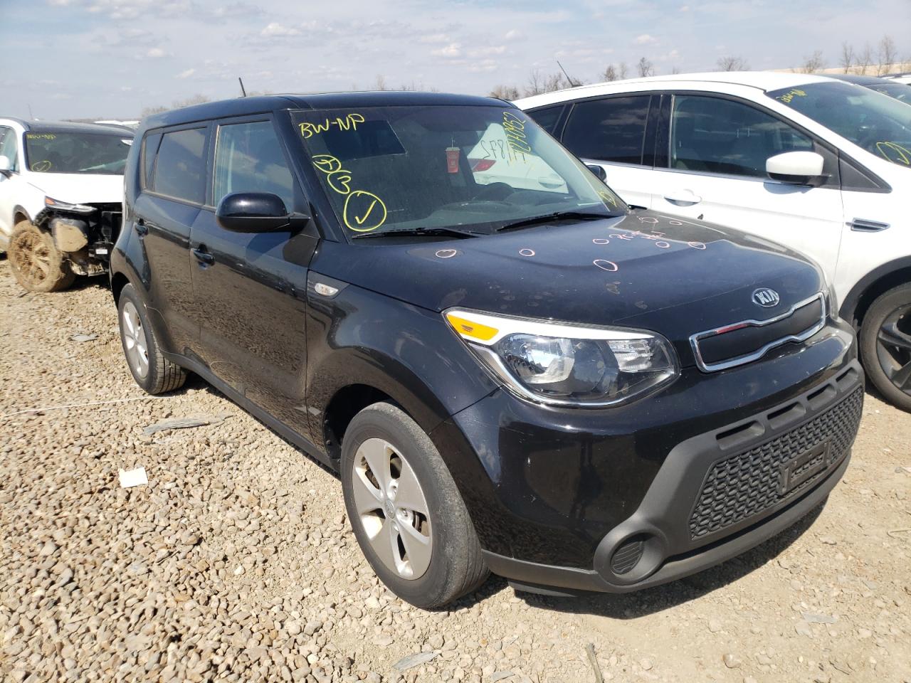 KIA SOUL 2014 with VIN KNDJN2A29E7726701 - Photo from auction