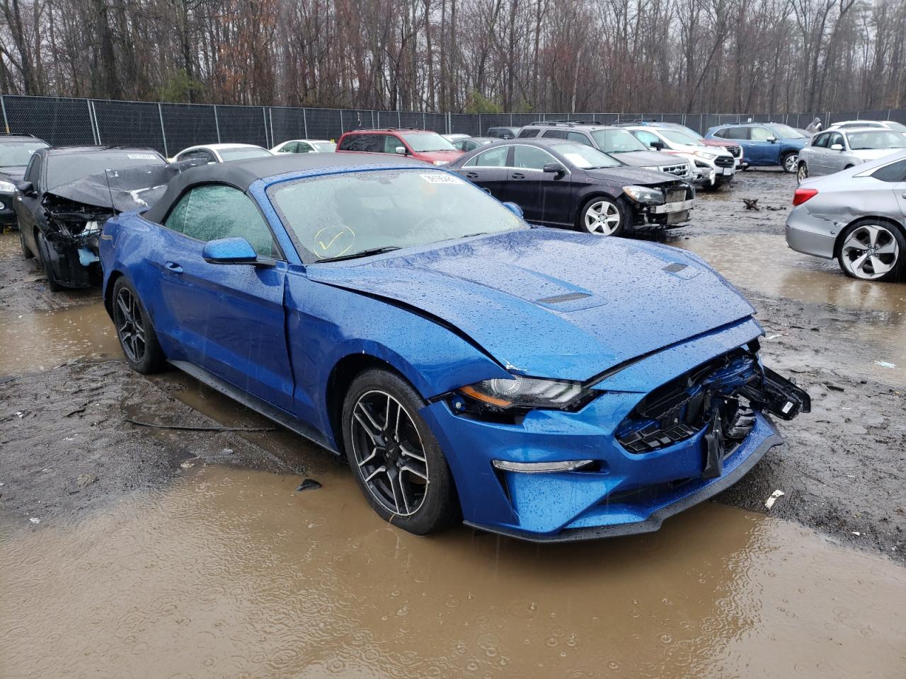 Photo 1 from auction – 2018 FORD MUSTANG with VIN 1FATP8UH1J5143556