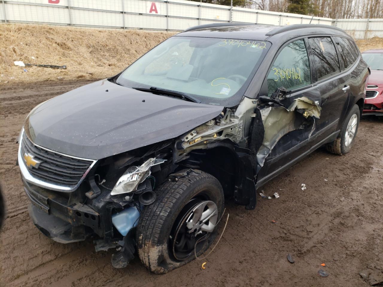 Photo 2 from auction – 2016 CHEVROLET TRAVERSE L with VIN 1GNKRFKD1GJ136862