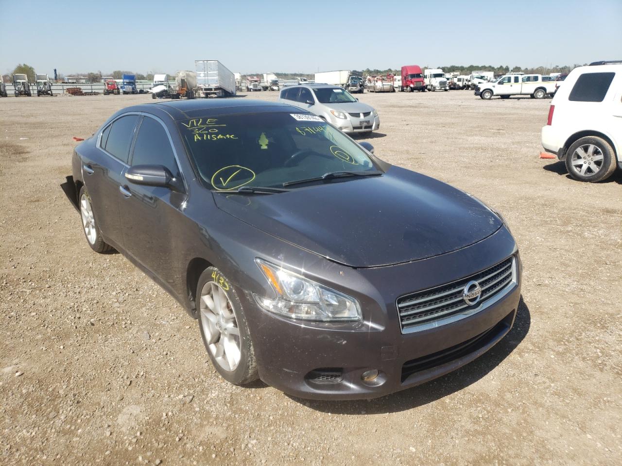 NISSAN MAXIMA 2010 with VIN 1N4AA5AP0AC871447 - Photo from auction