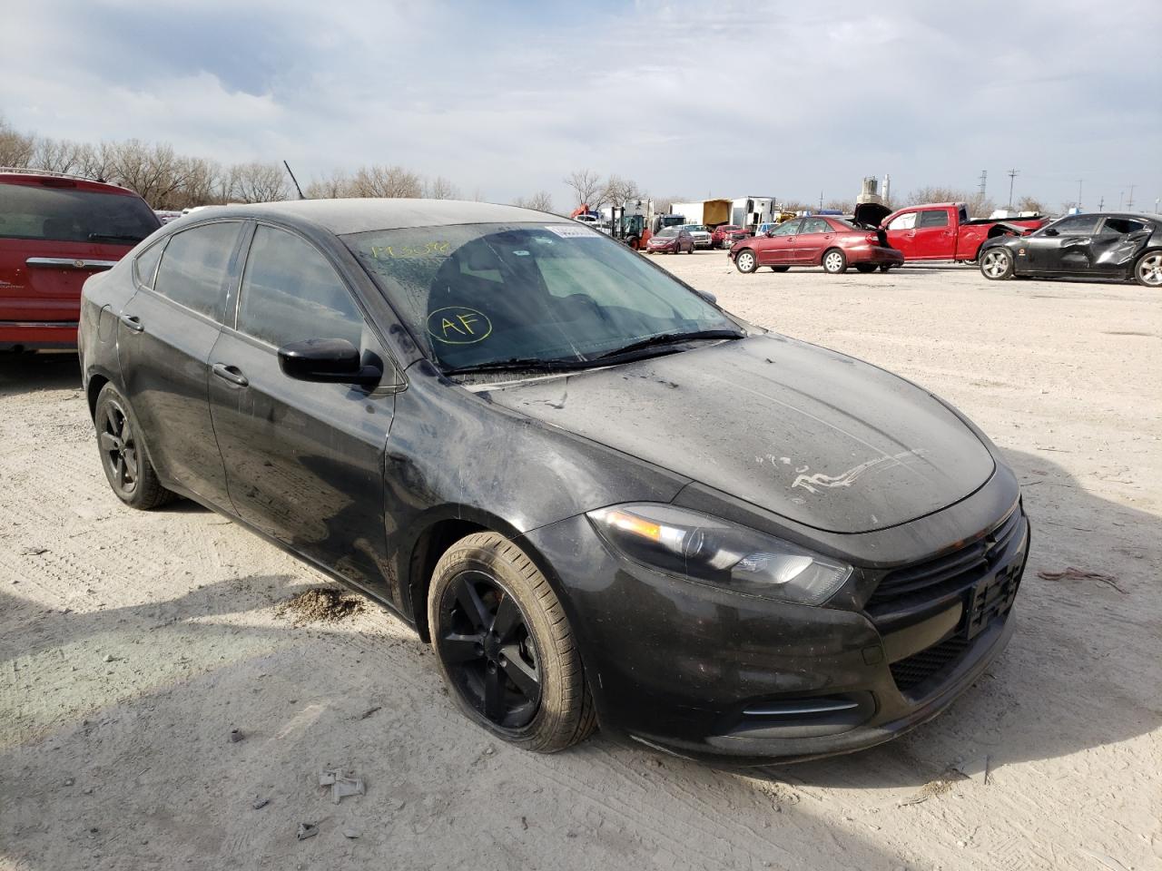 DODGE DART SXT 2015 with VIN 1C3CDFBB6FD193098 - Photo from auction