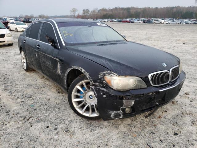 BMW 750 2007 with VIN WBAHN83557DT71469 - Photo from auction