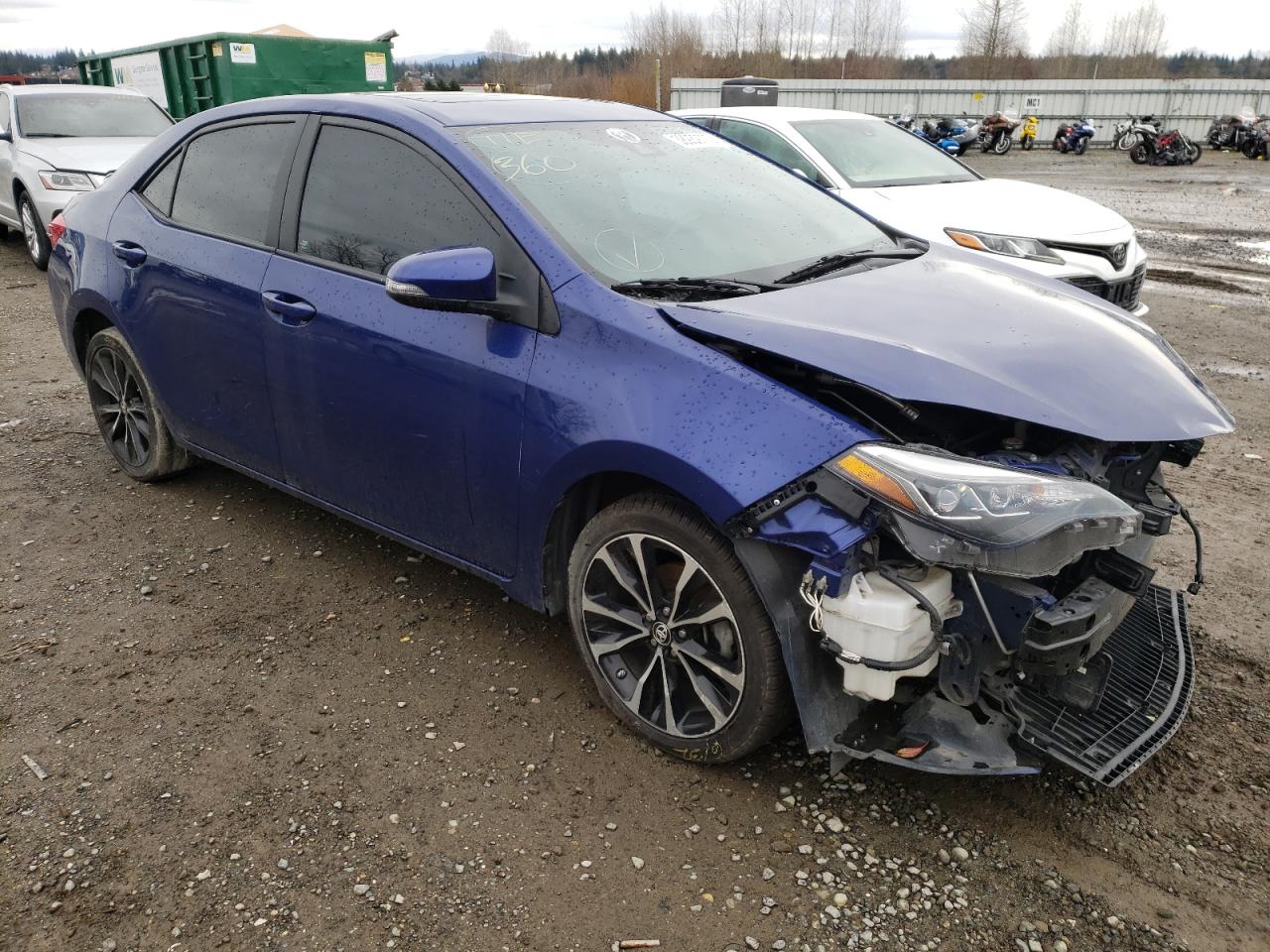 TOYOTA COROLLA L 2017 with VIN 2T1BURHE1HC909089 - Photo from auction