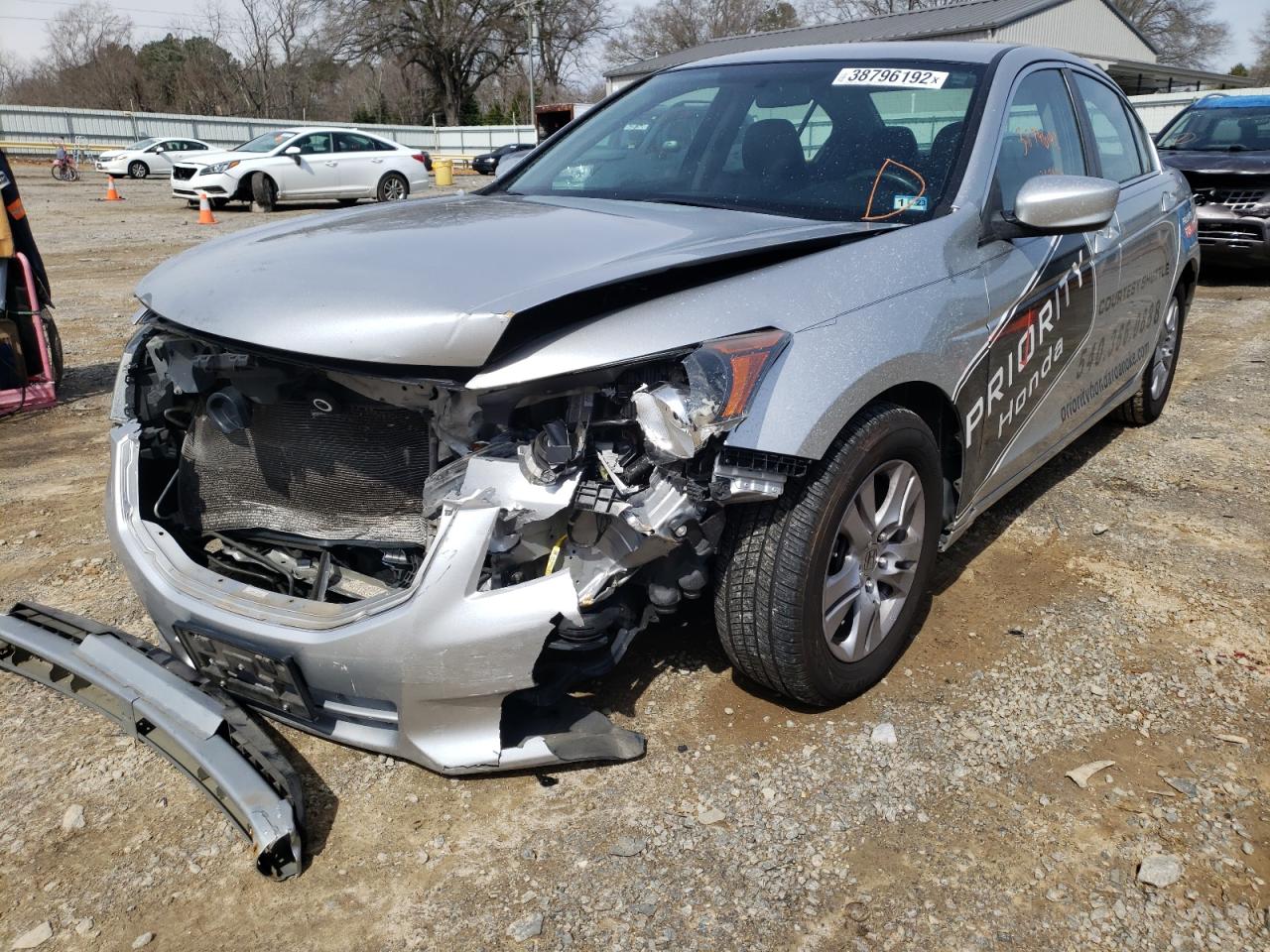 Photo 2 from auction – 2012 HONDA ACCORD SE with VIN 1HGCP2F69CA183642