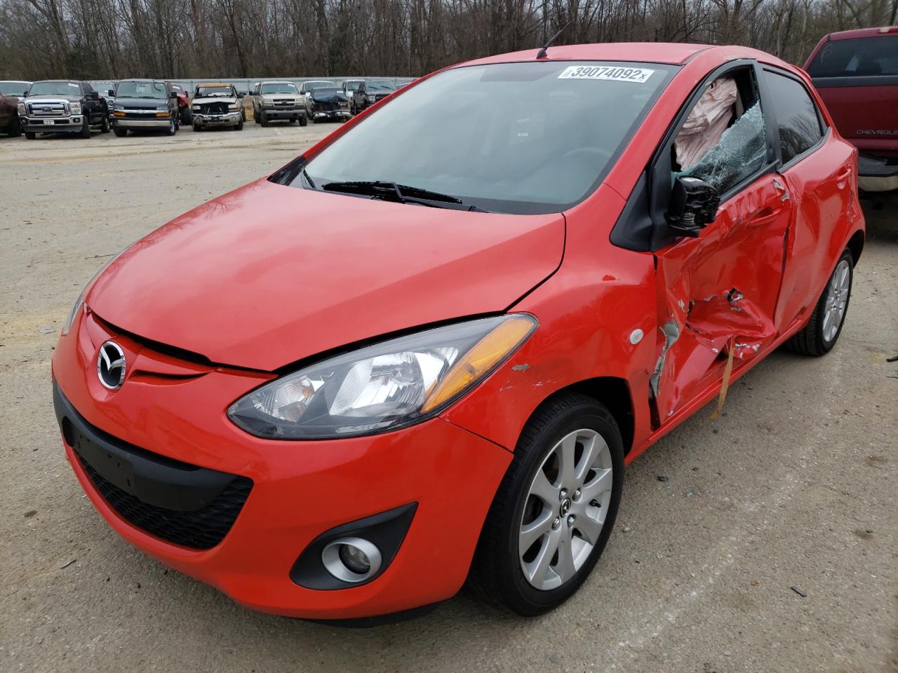 Photo 2 from auction – 2013 MAZDA MAZDA2 with VIN JM1DE1LZ4D0158396