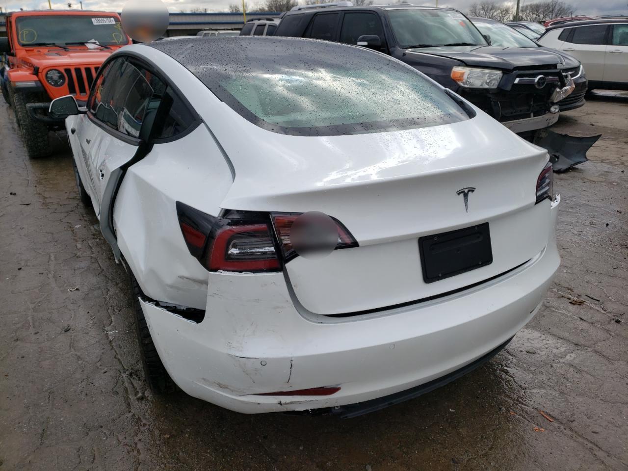 Photo 3 from auction – 2021 TESLA MODEL 3 with VIN 5YJ3E1EAXMF082820