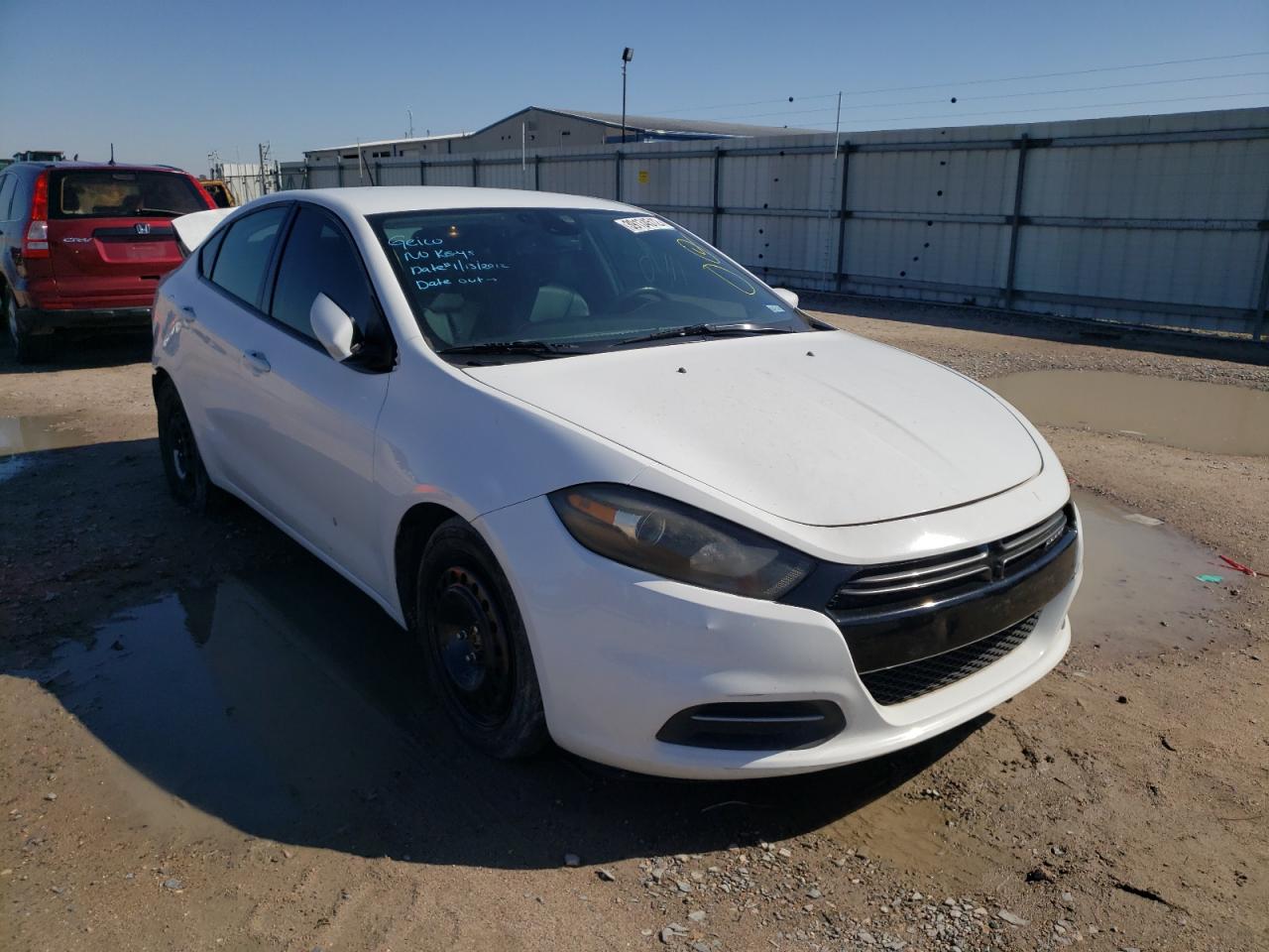 DODGE DART GT SP 2016 with VIN 1C3CDFGB1GD823362 - Photo from auction