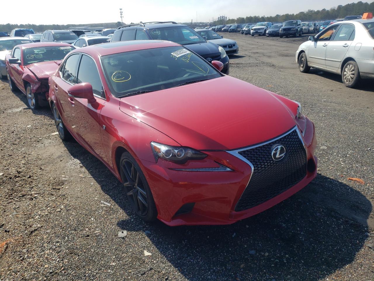 LEXUS IS 350 2016 with VIN JTHBE1D25G5026603 - Photo from auction