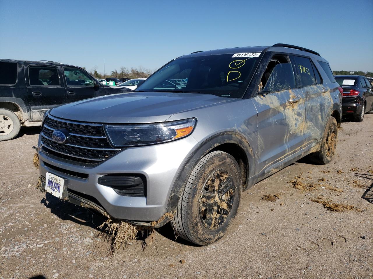 Photo 2 from auction – 2020 FORD EXPLORER X with VIN 1FMSK7DHXLGA69622