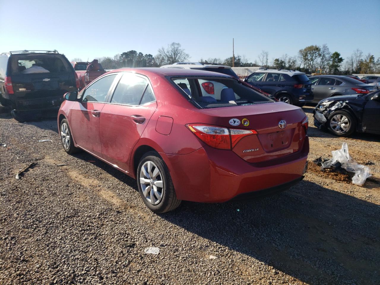 Photo 3 from auction – 2016 TOYOTA COROLLA L with VIN 2T1BURHE0GC597135