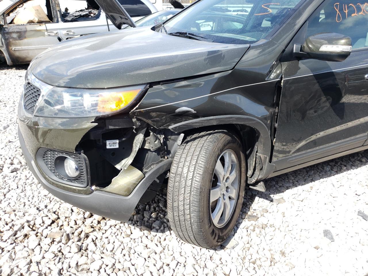 Photo 9 from auction – 2012 KIA SORENTO BA with VIN 5XYKT4A64CG268168