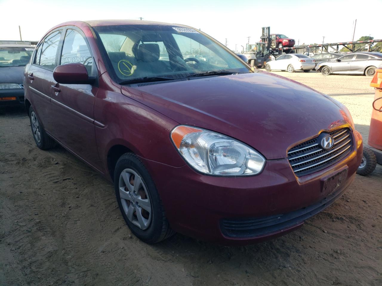 HYUNDAI ACCENT GLS 2011 with VIN KMHCN4AC1BU600337 - Photo from auction