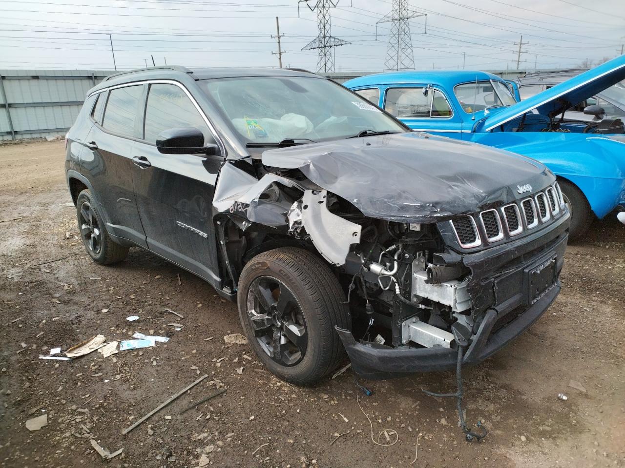 JEEP COMPASS LA 2018 with VIN 3C4NJDBB3JT175890 - Photo from auction