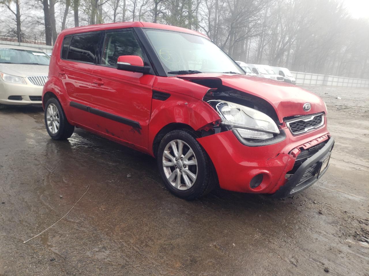 KIA SOUL + 2013 مع رقم تعريف المركبة KNDJT2A61D7568247 - صورة من المزاد