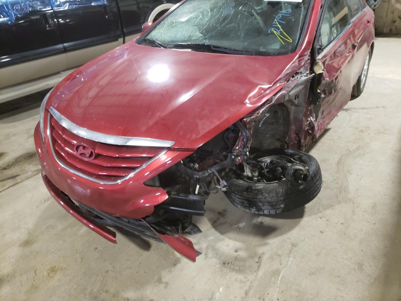 Photo 9 from auction – 2014 HYUNDAI SONATA GLS with VIN 5NPEB4AC9EH841728