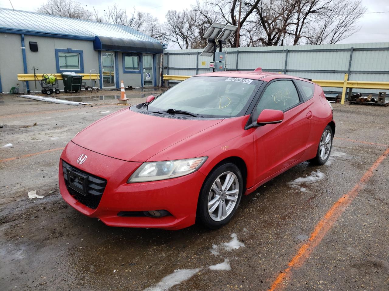 Photo 2 from auction – 2011 HONDA CR-Z EX with VIN JHMZF1C67BS013233