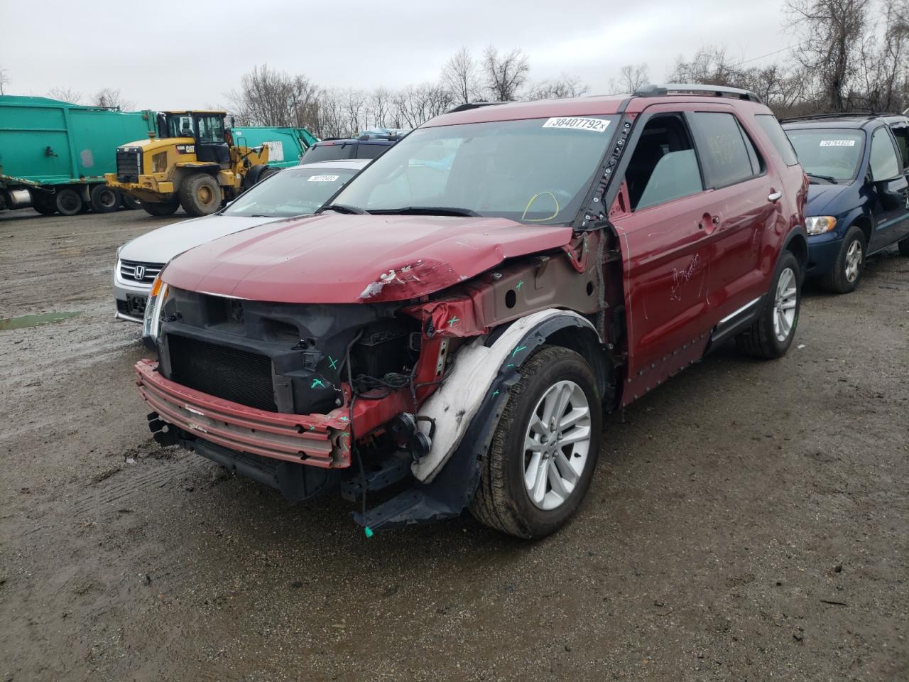 Photo 2 from auction – 2013 FORD EXPLORER X with VIN 1FM5K7D87DGB03109