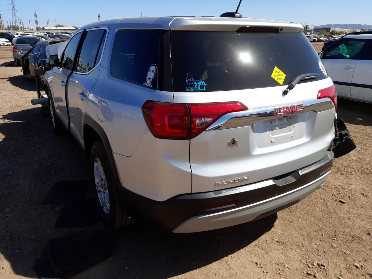 Photo 3 from auction – 2017 GMC ACADIA SLE with VIN 1GKKNKLA4HZ205116
