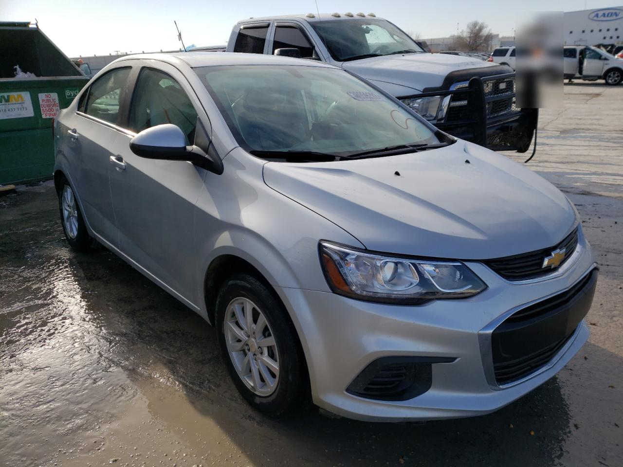 Photo 1 from auction – 2020 CHEVROLET SONIC LT with VIN 1G1JD5SB4L4109944