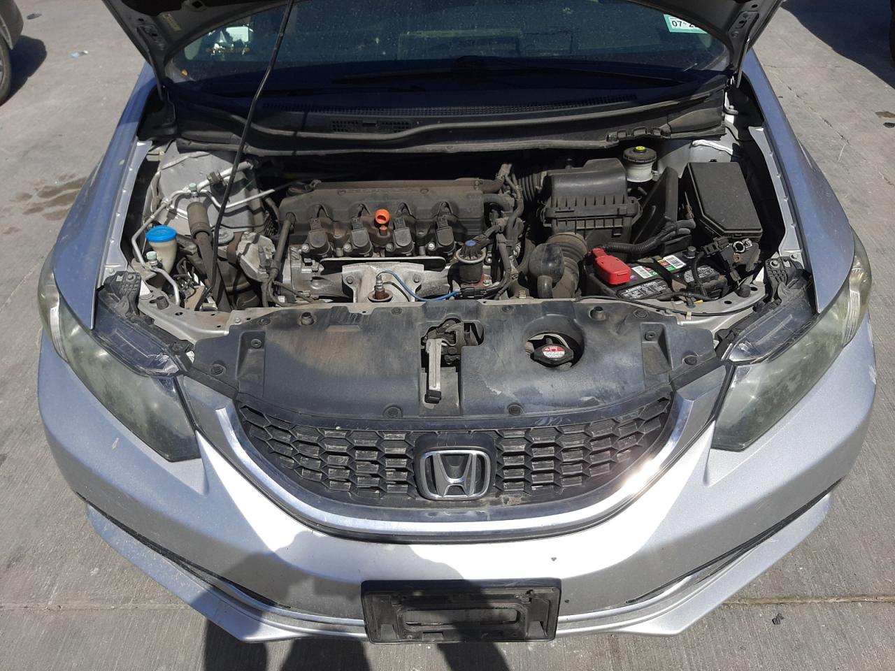 Photo 7 from auction – 2013 HONDA CIVIC LX with VIN 19XFB2F50DE211392