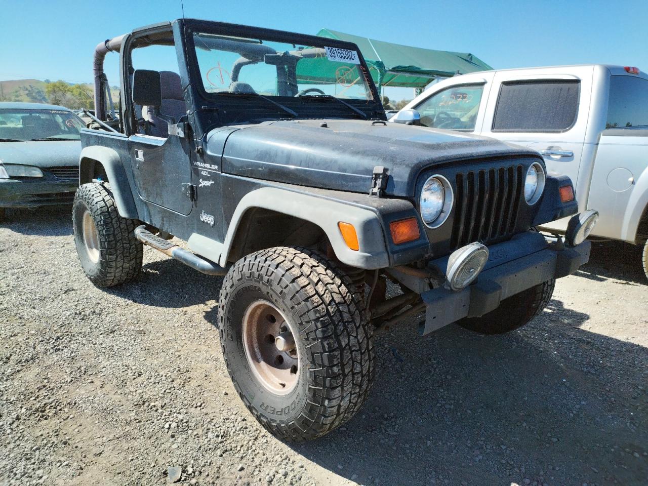 Photo 9 from auction – 1999 JEEP WRANGLER / with VIN 1J4FY19S1XP451723