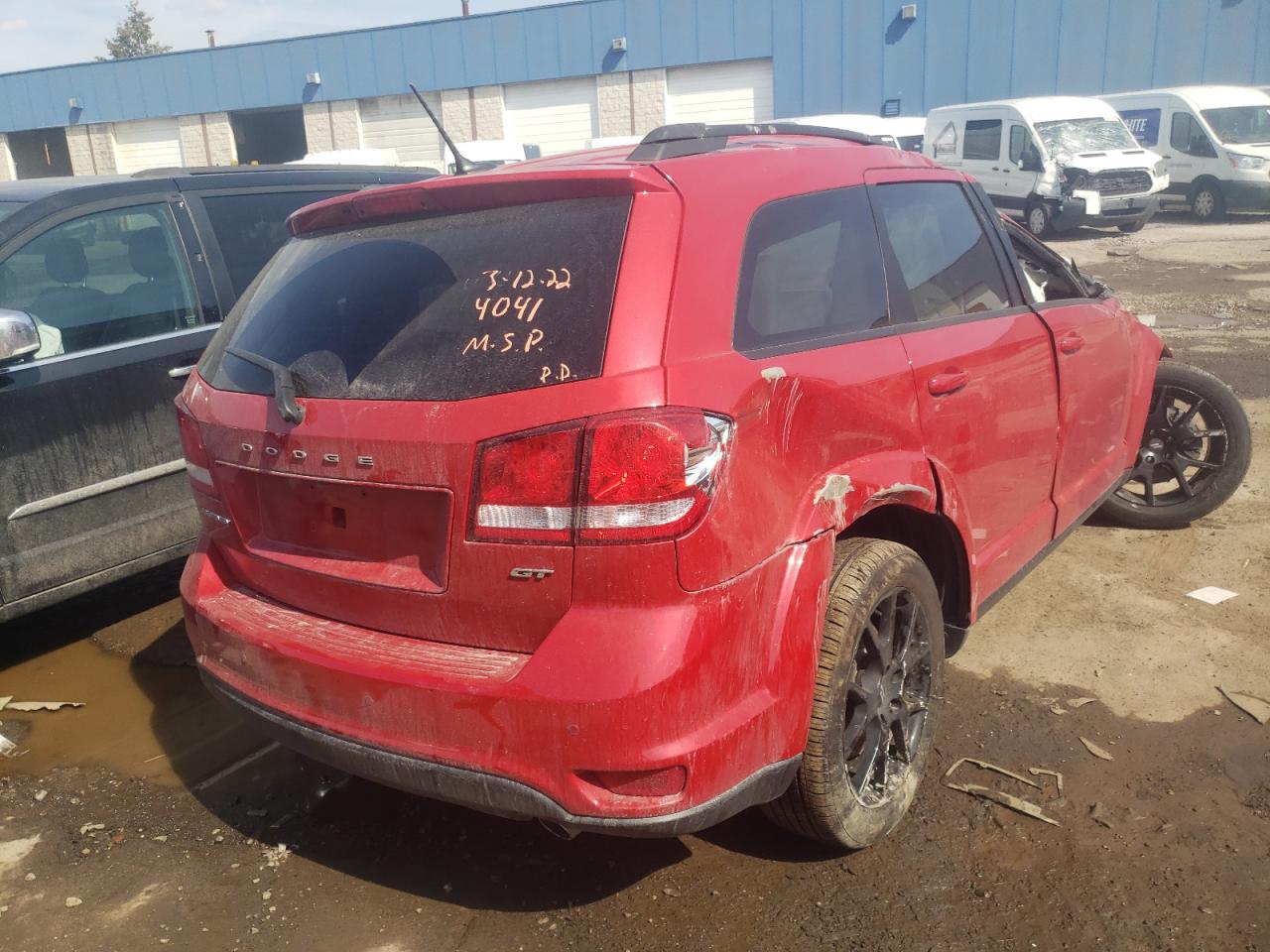 Photo 4 from auction – 2018 DODGE JOURNEY GT with VIN 3C4PDCEG1JT254041