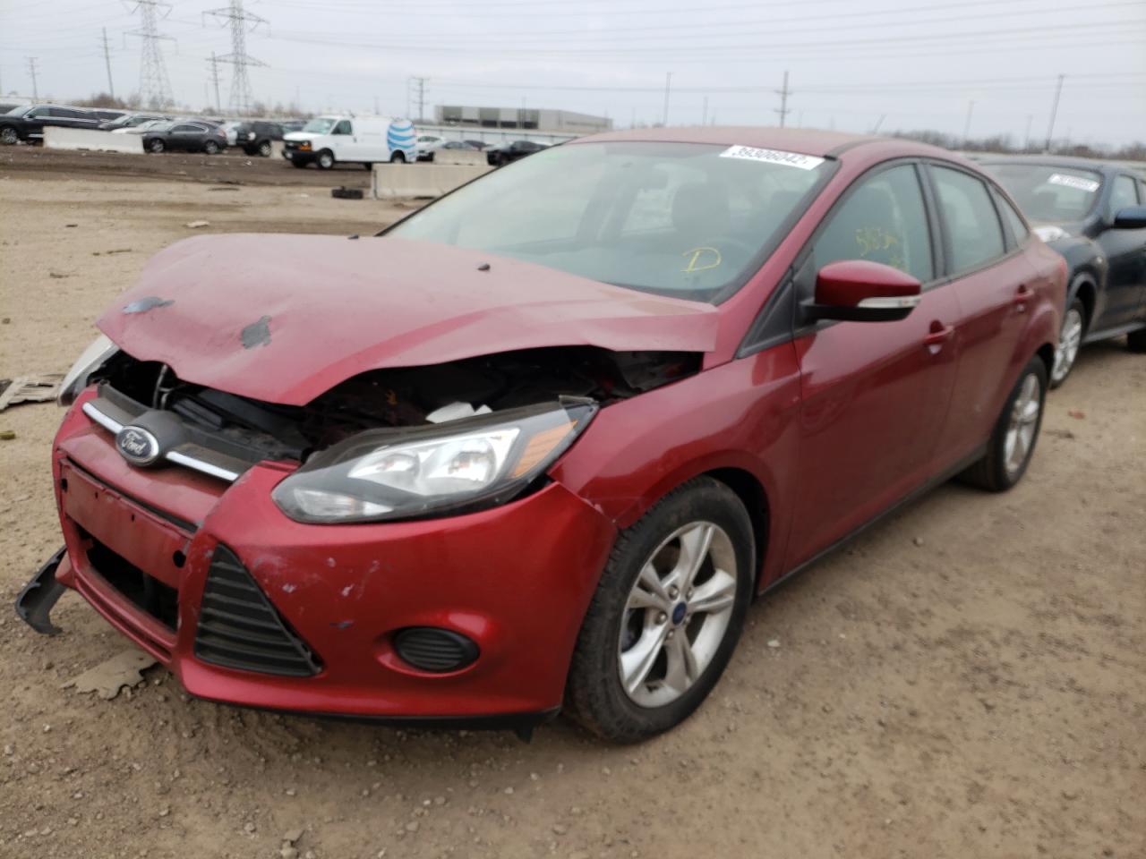 Photo 2 from auction – 2014 FORD FOCUS SE with VIN 1FADP3F2XEL189274