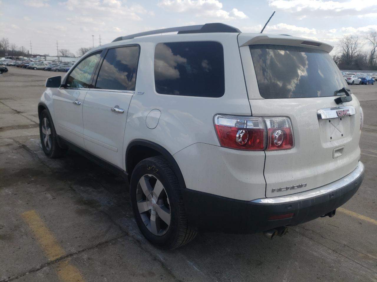 Photo 3 from auction – 2012 GMC ACADIA SLT with VIN 1GKKVRED0CJ350452