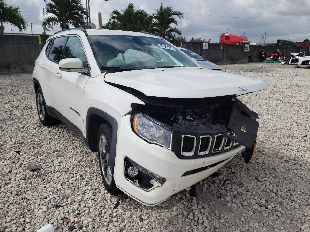 JEEP COMPASS LI 2019 with VIN 3C4NJCCB0KT793663 - Photo from auction