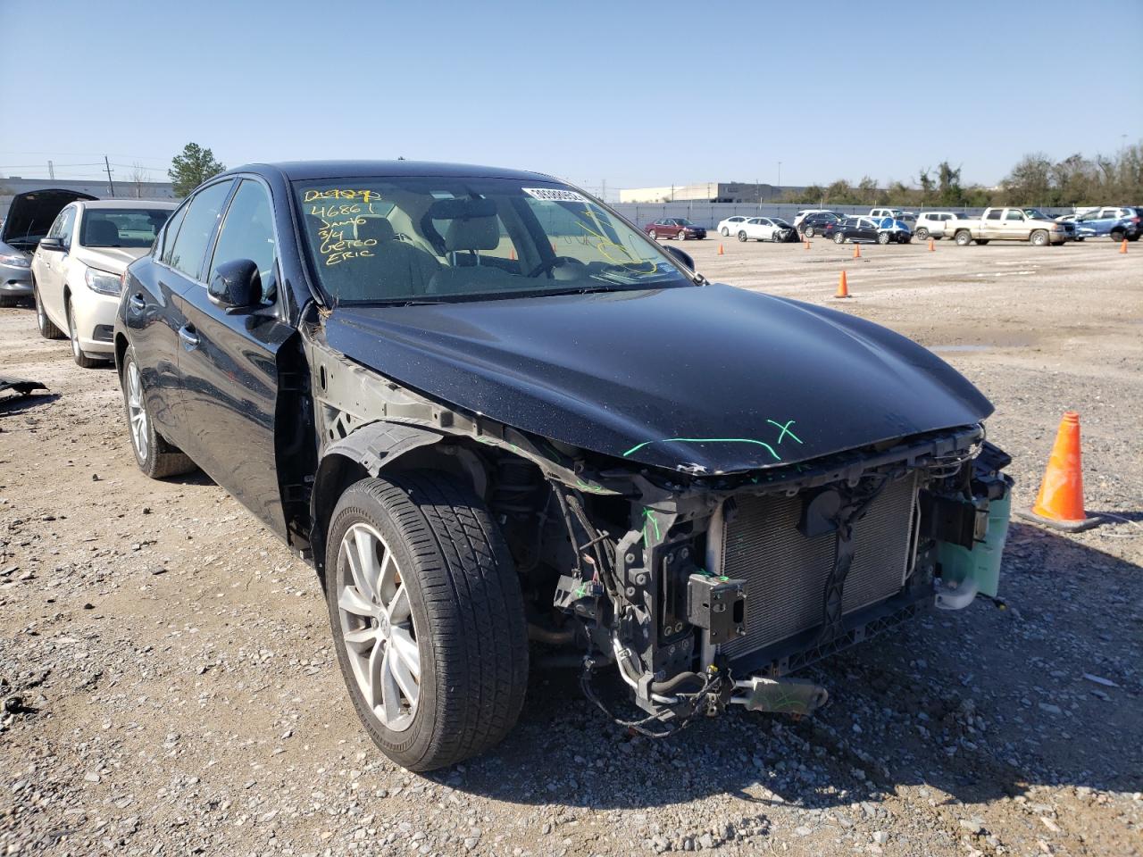 Photo 1 from auction – 2015 INFINITI Q50 BASE with VIN JN1BV7AR9FM402989