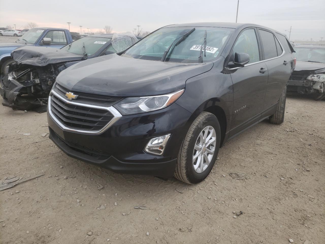 Photo 2 from auction – 2021 CHEVROLET EQUINOX LT with VIN 3GNAXKEV4MS122995