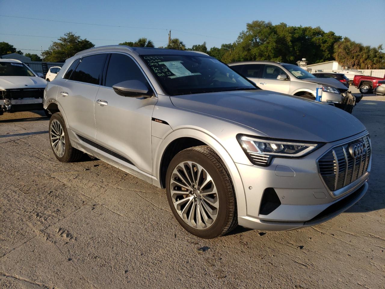 AUDI E-TRON PRE 2019 with VIN WA1VAAGE7KB023593 - Photo from auction