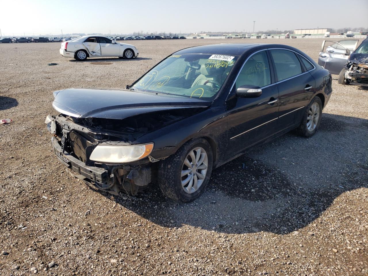 Photo 2 from auction – 2008 HYUNDAI AZERA SE with VIN KMHFC46F18A288567