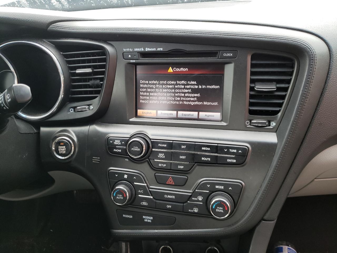 Photo 9 from auction – 2013 KIA OPTIMA EX with VIN 5XXGN4A70DG126608