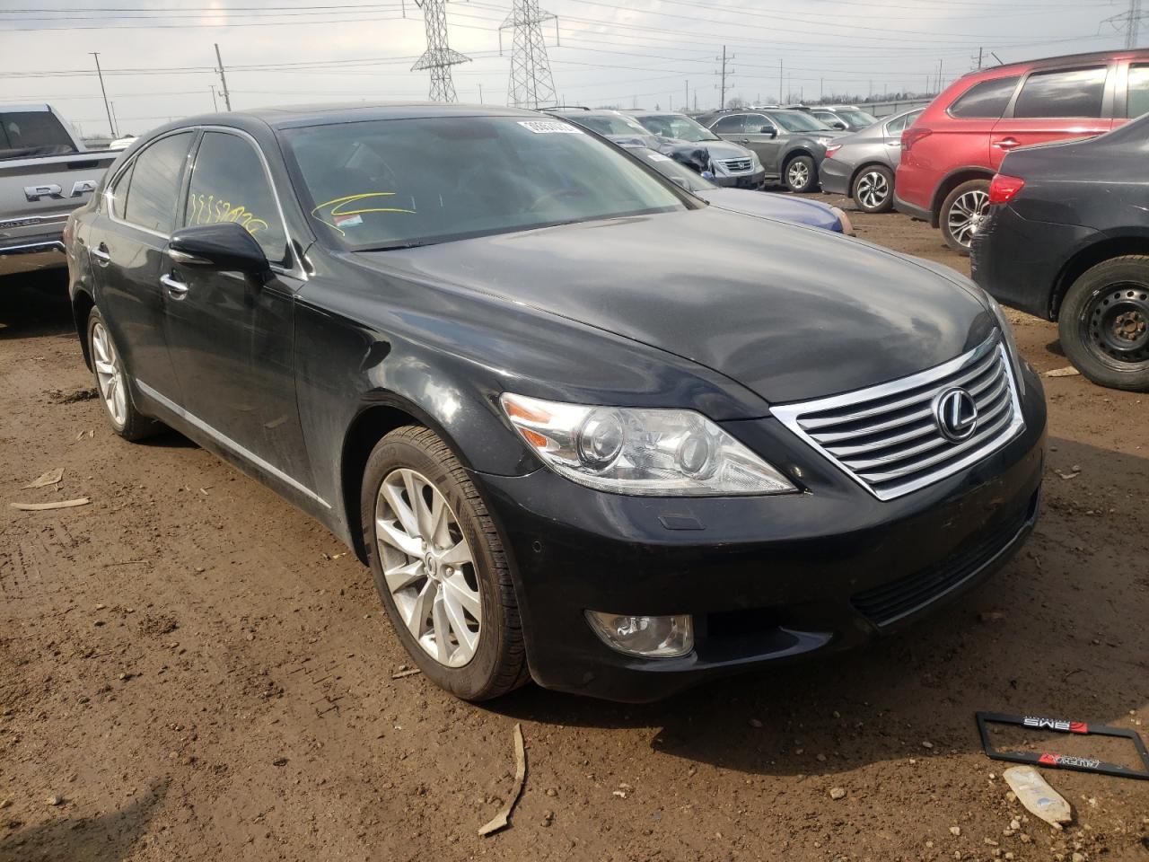 LEXUS LS 460 2011 with VIN JTHCL5EF5B5010879 - Photo from auction