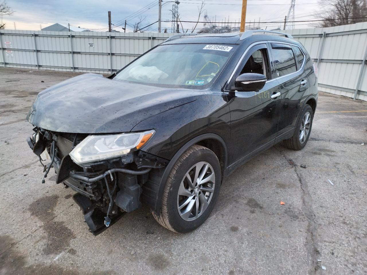 Photo 2 from auction – 2014 NISSAN ROGUE S with VIN 5N1AT2MV5EC771276