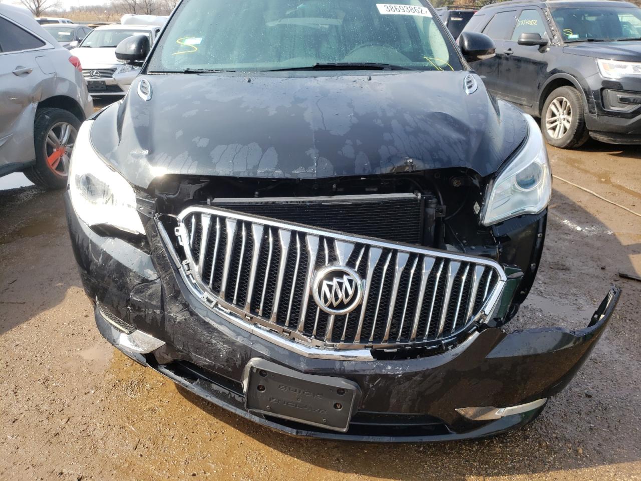 Photo 9 from auction – 2014 BUICK ENCLAVE with VIN 5GAKVBKD3EJ112302