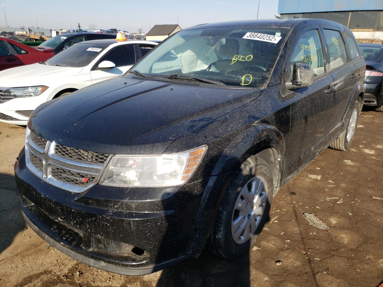 Photo 2 from auction – 2014 DODGE JOURNEY SE with VIN 3C4PDCAB5ET181224