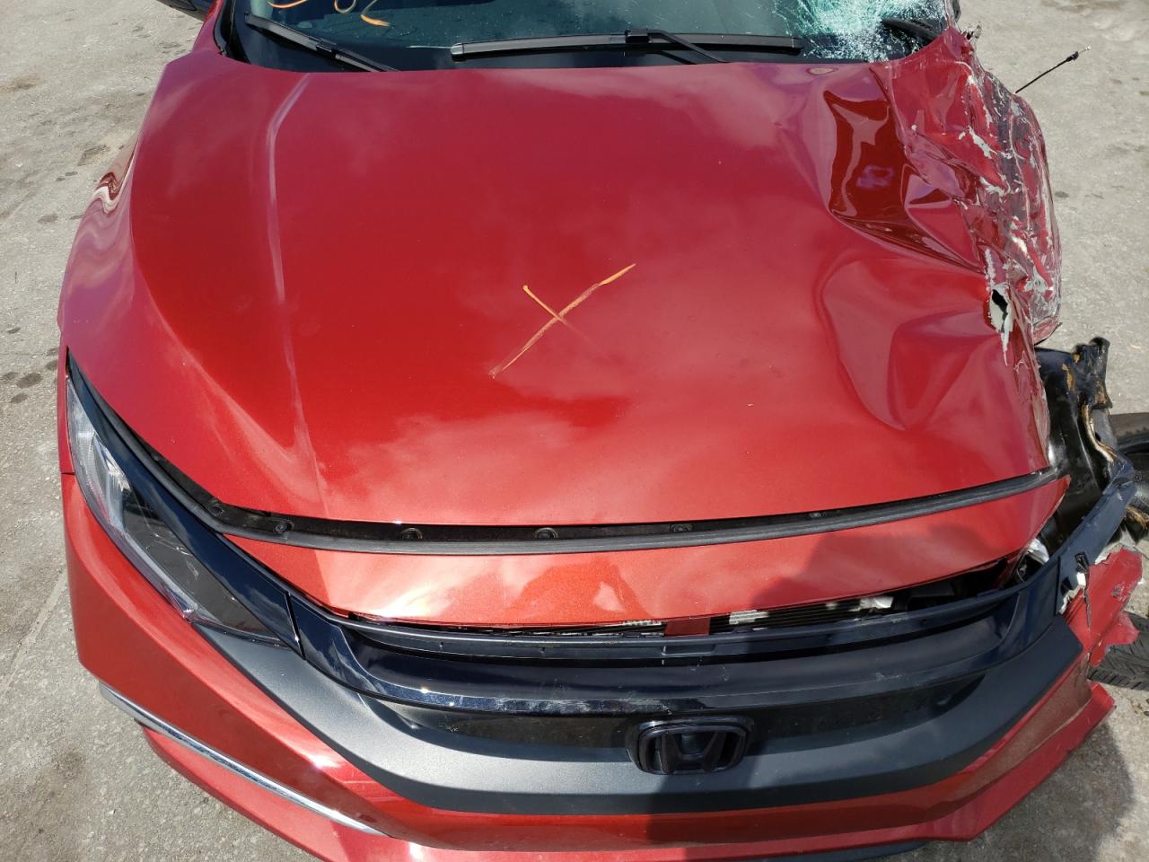 Photo 7 from auction – 2019 HONDA CIVIC LX with VIN 19XFC2F69KE051497