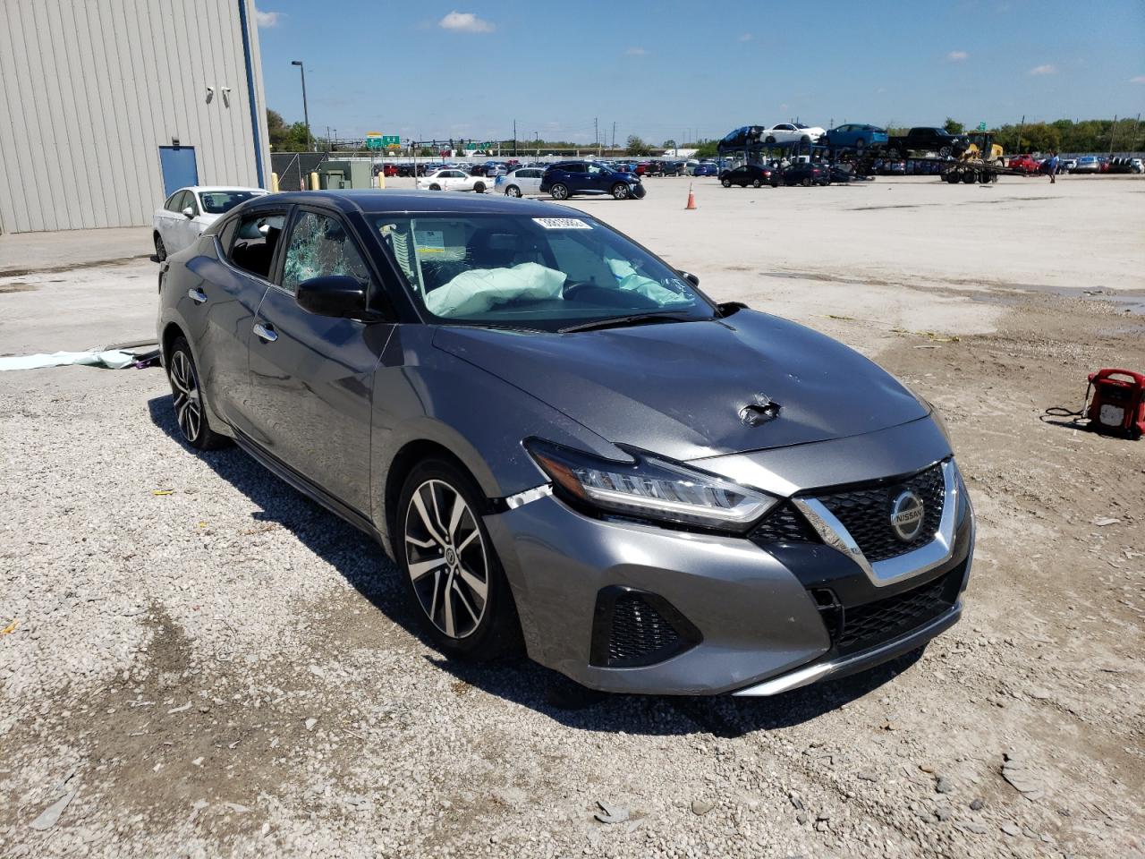 Photo 1 from auction – 2019 NISSAN MAXIMA S with VIN 1N4AA6AV3KC376892