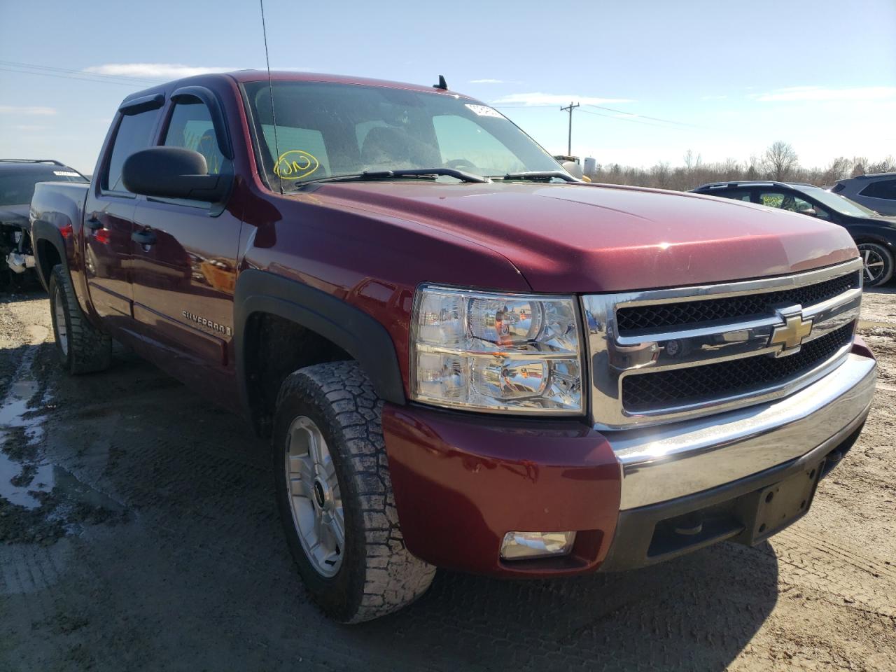 CHEVROLET silverado 2008 with VIN 3GCEK13J48G290129 - Photo from auction