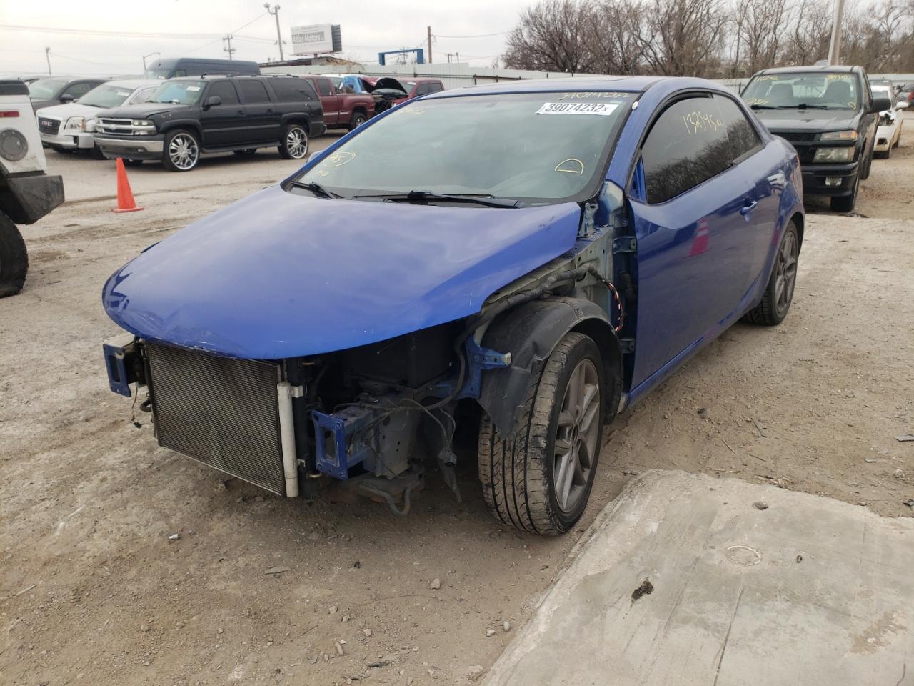 Photo 2 from auction – 2010 KIA FORTE SX with VIN KNAFW6A38A5159161
