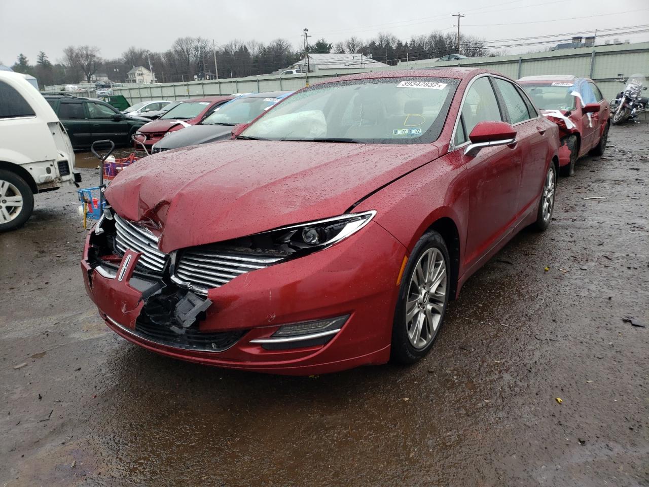 Photo 2 from auction – 2013 LINCOLN MKZ with VIN 3LN6L2J9XDR810716