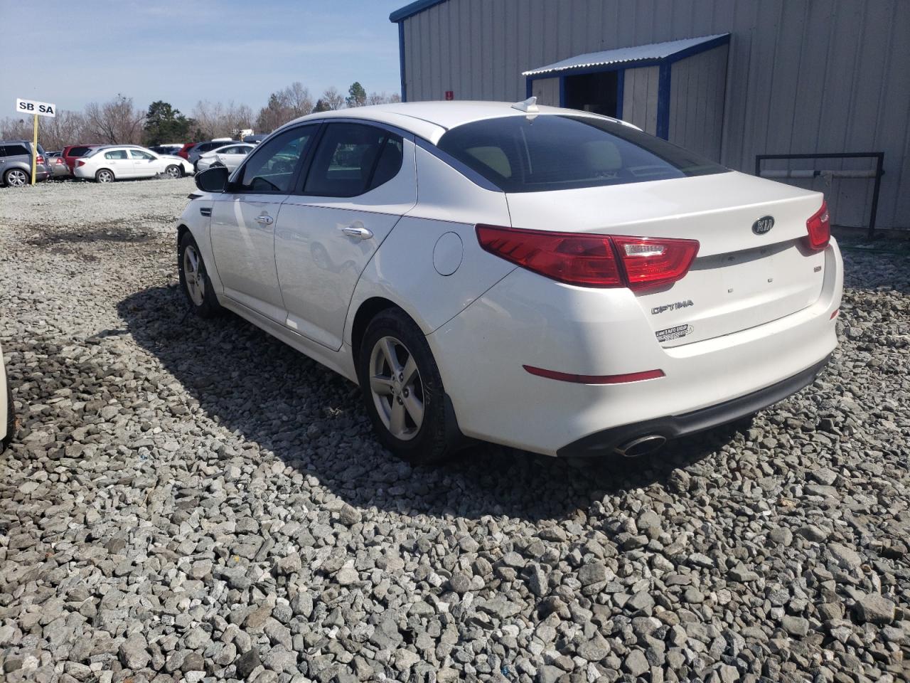 Photo 3 from auction – 2015 KIA OPTIMA LX with VIN 5XXGM4A76FG507319